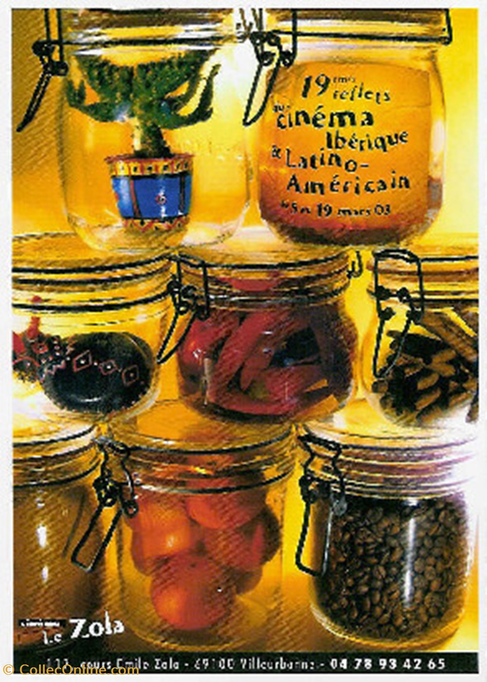 cartes postales autres villeurbanne reflets du cinema iberique latino americain 2003