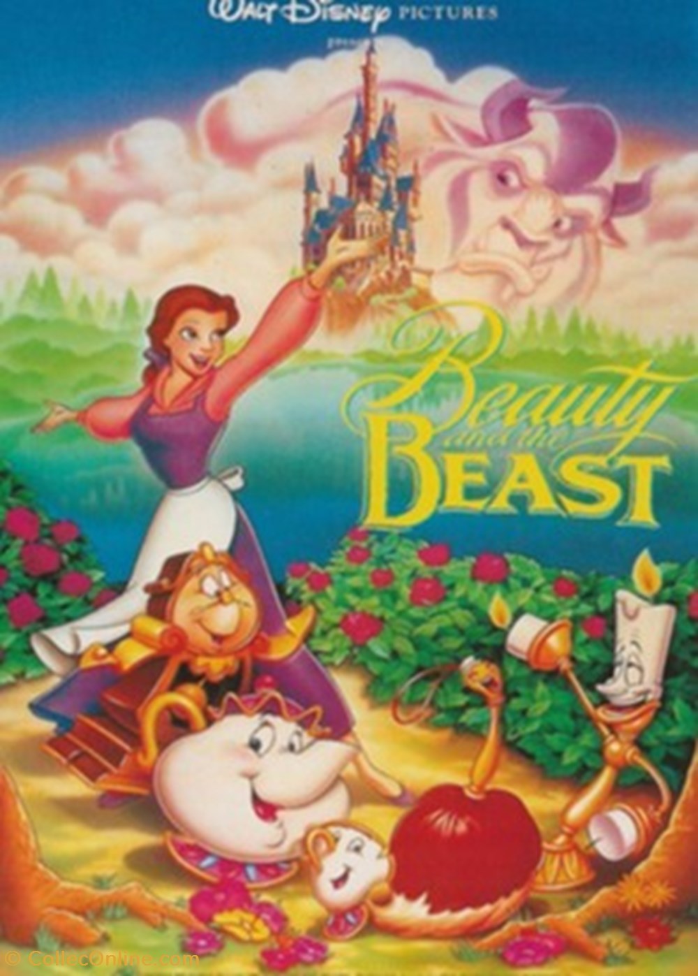 Beauty and the beast cartes postales autres beauty and the beast