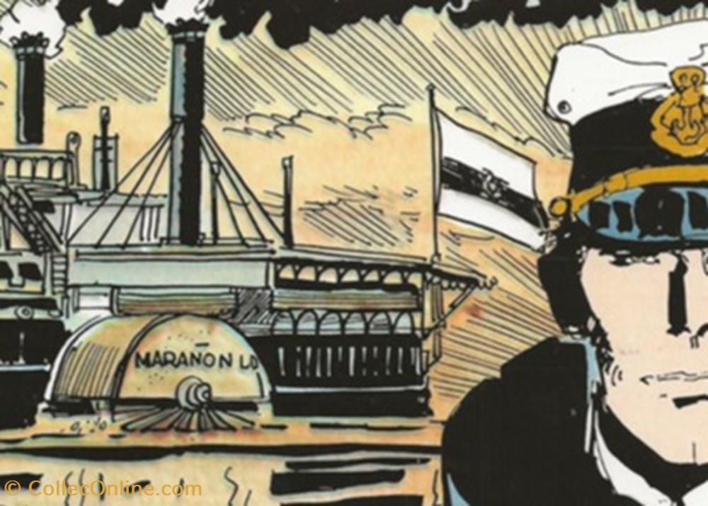 Corto Maltese cartes postales bande dessinee corto maltese