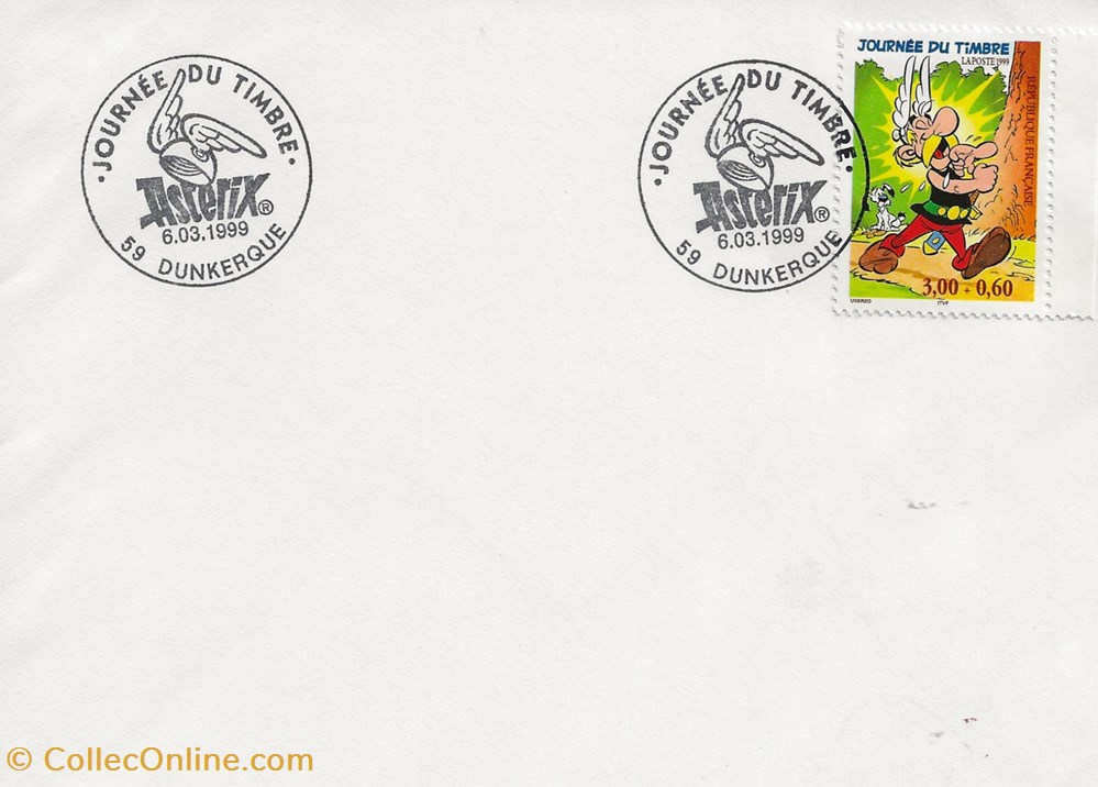 timbres dunkerque 59 1999 fete du timbre