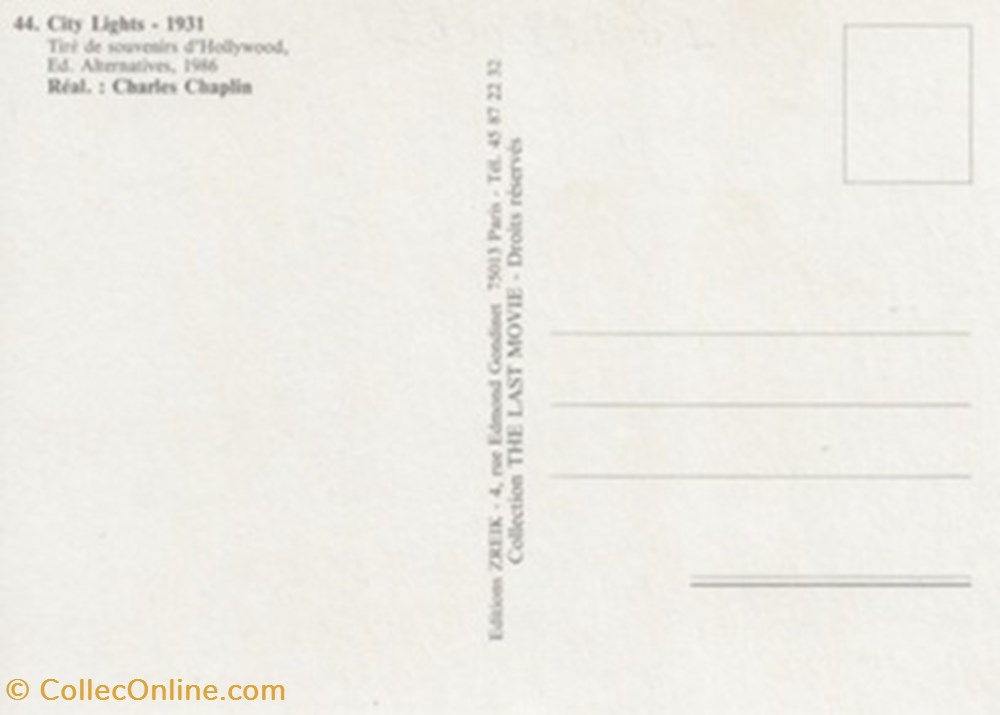 cartes postales autres city lights