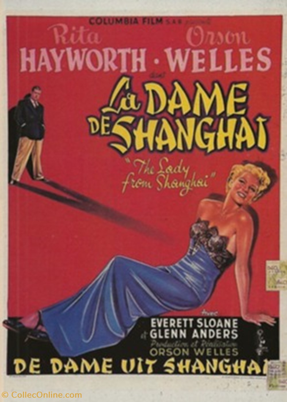 cartes postales autres la dame de shanghai