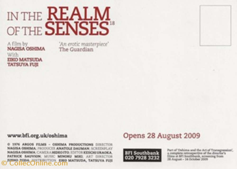 cartes postales autres in the realm of the senses