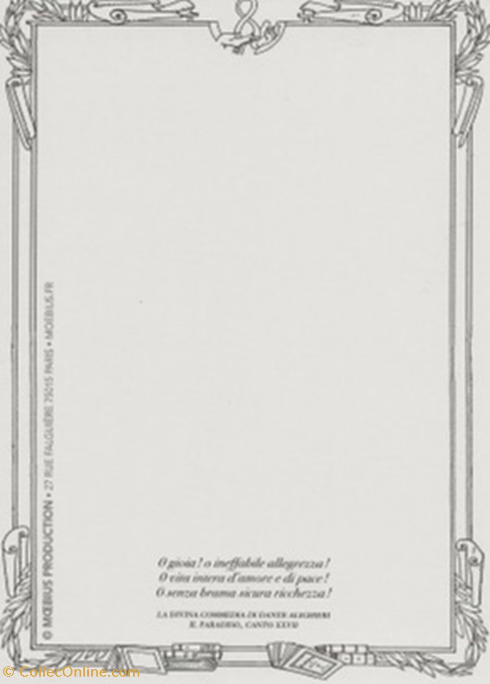 cartes postales bande dessinee paradiso