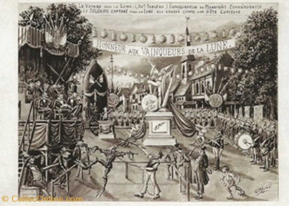 ZZ Méliès Le voyage dans la lune (10) cartes postales autres zz melies le voyage dans la lune 10