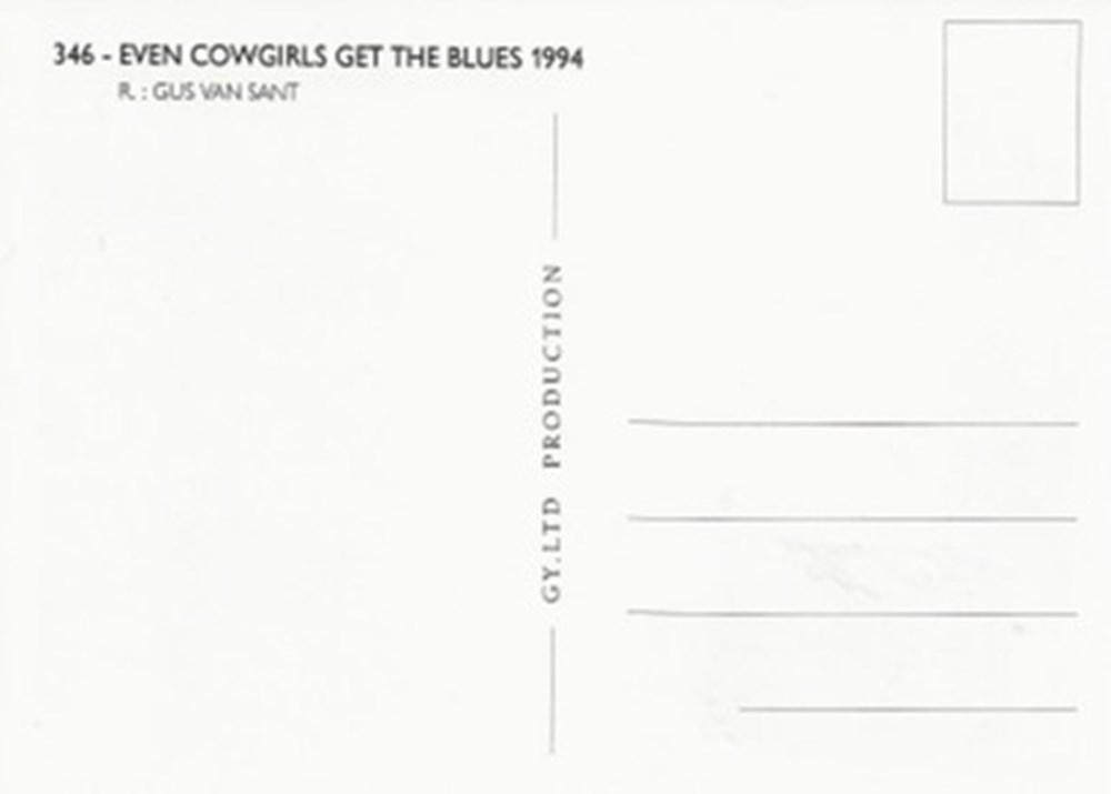 Even cowgirls get the blues cartes postales autres even cowgirls get the blues