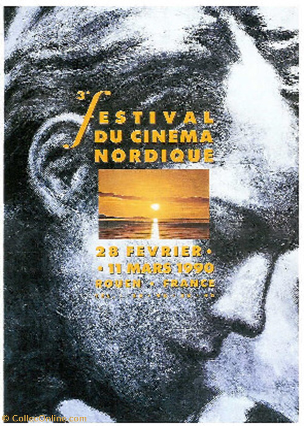Rouen Festival du cinéma nordique 1990 cartes postales autres rouen festival du cinema nordique 1990