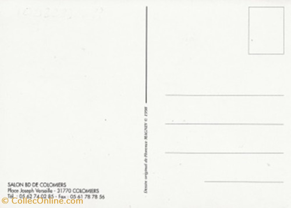 Colomiers (31) 1998 cartes postales bande dessinee colomiers 31 1998
