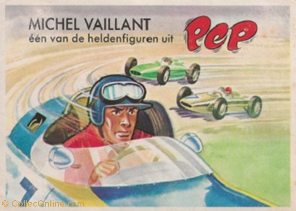 Michel Vaillant Publicité cartes postales bande dessinee michel vaillant publicite