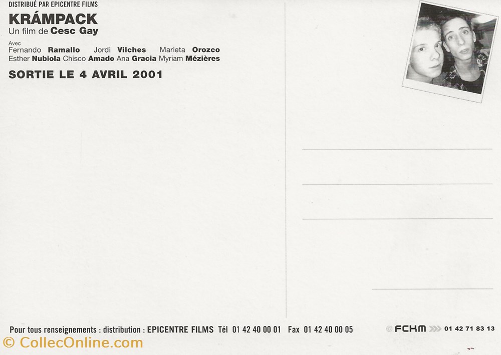 Krampack cartes postales autres krampack