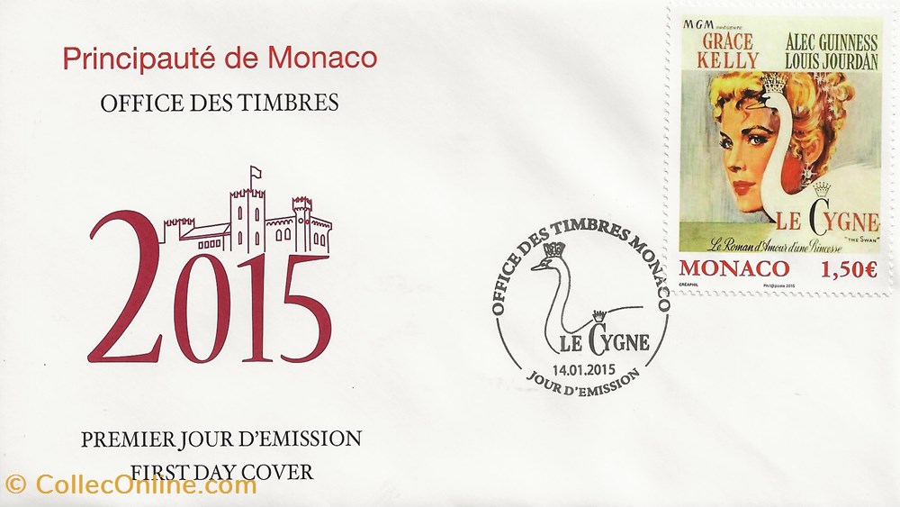 Monaco (Principauté de Monaco) 2015 timbres monaco principaute de monaco 2015