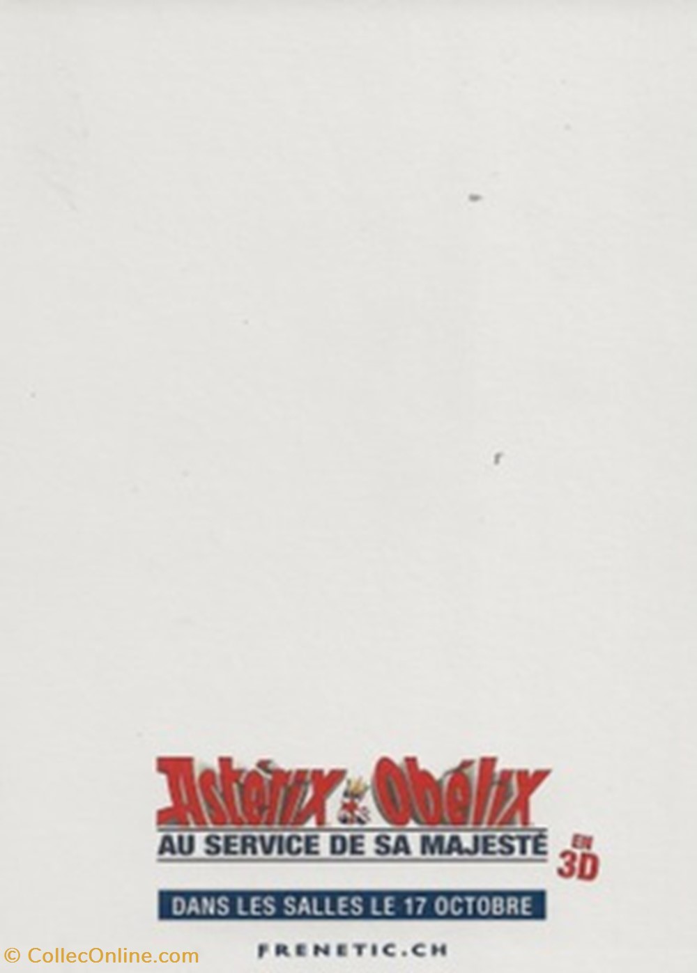 Astérix et Obélix au service de sa majesté cartes postales autres asterix et obelix au service de sa majeste