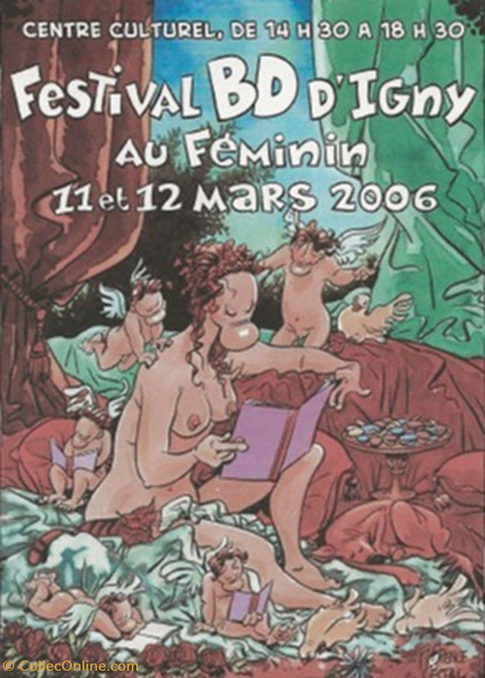 Igny (91) 2006 cartes postales bande dessinee igny 91 2006