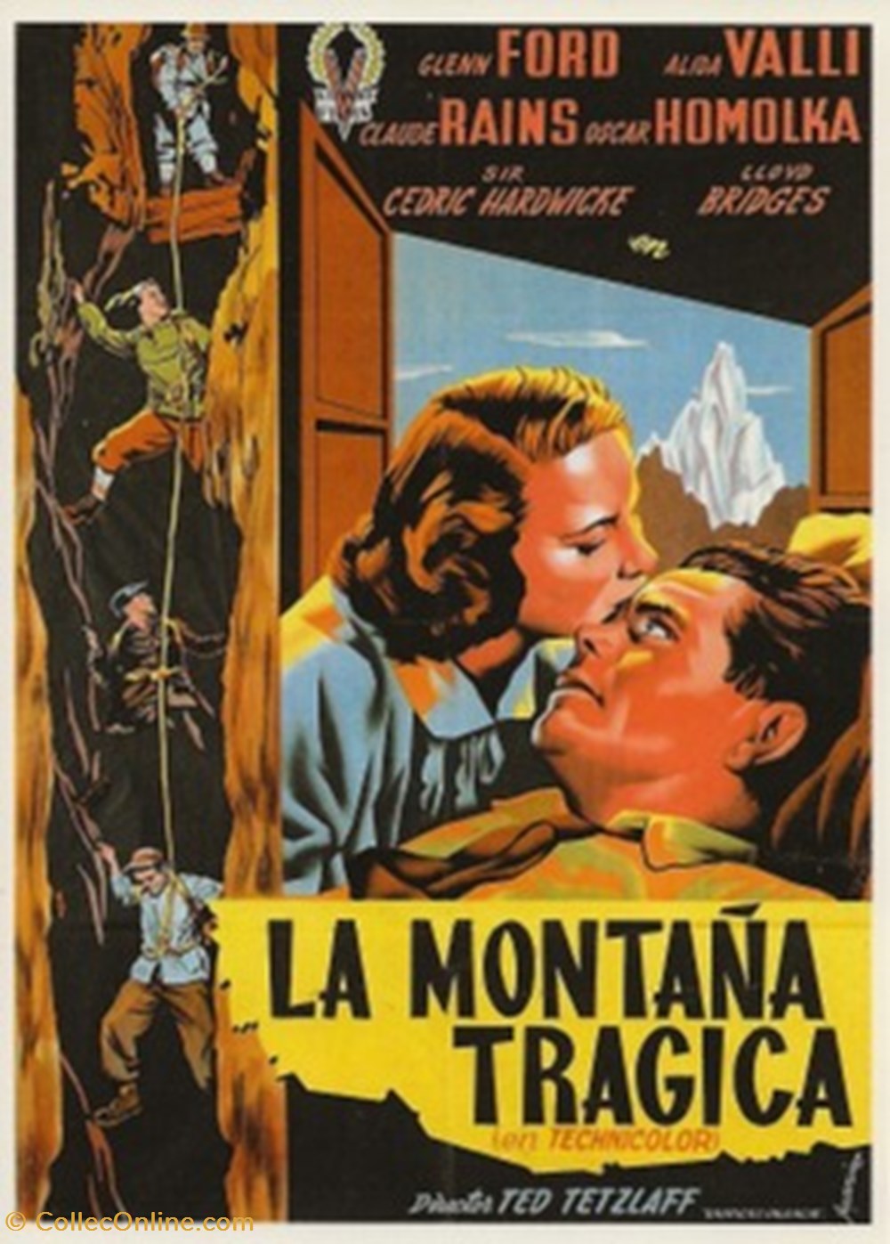 La montana tragica cartes postales autres la montana tragica