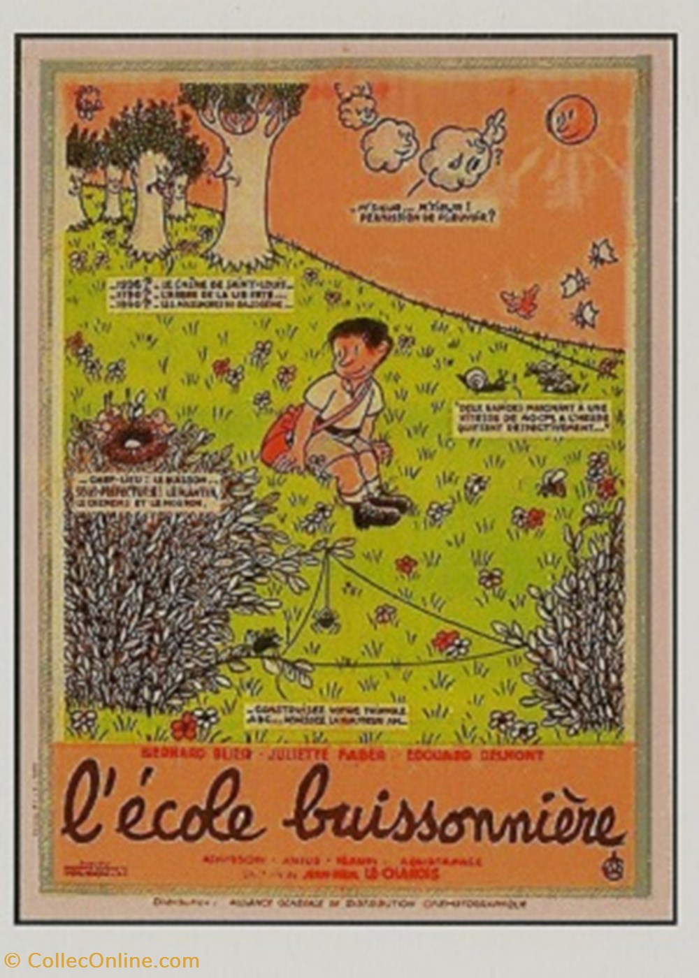 L'école buissonnière cartes postales autres l ecole buissonniere