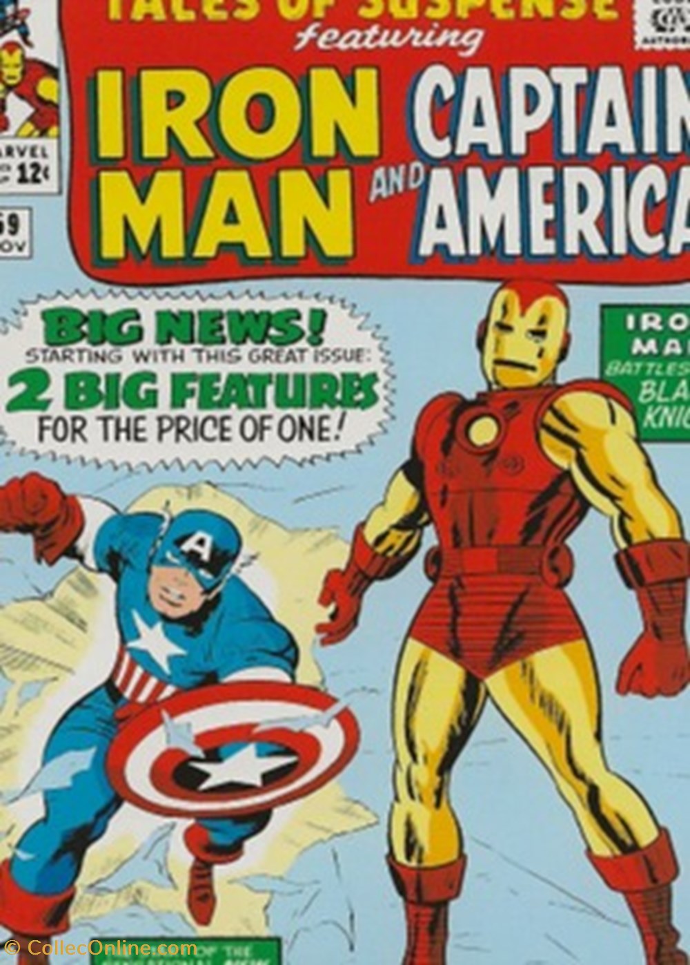 cartes postales bande dessinee marvel