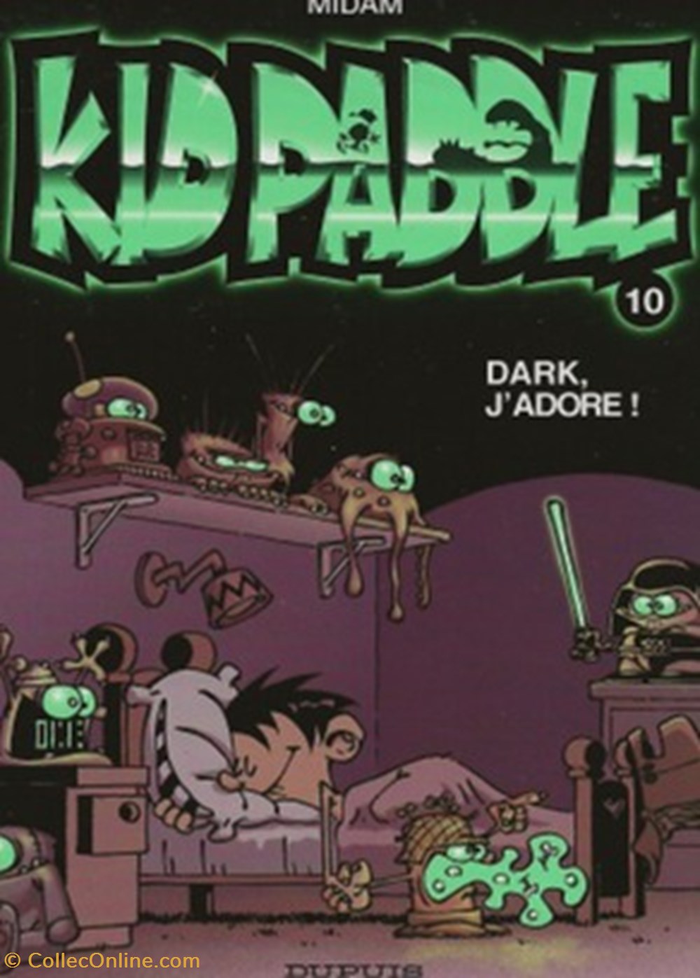 Kid Paddle cartes postales bande dessinee kid paddle