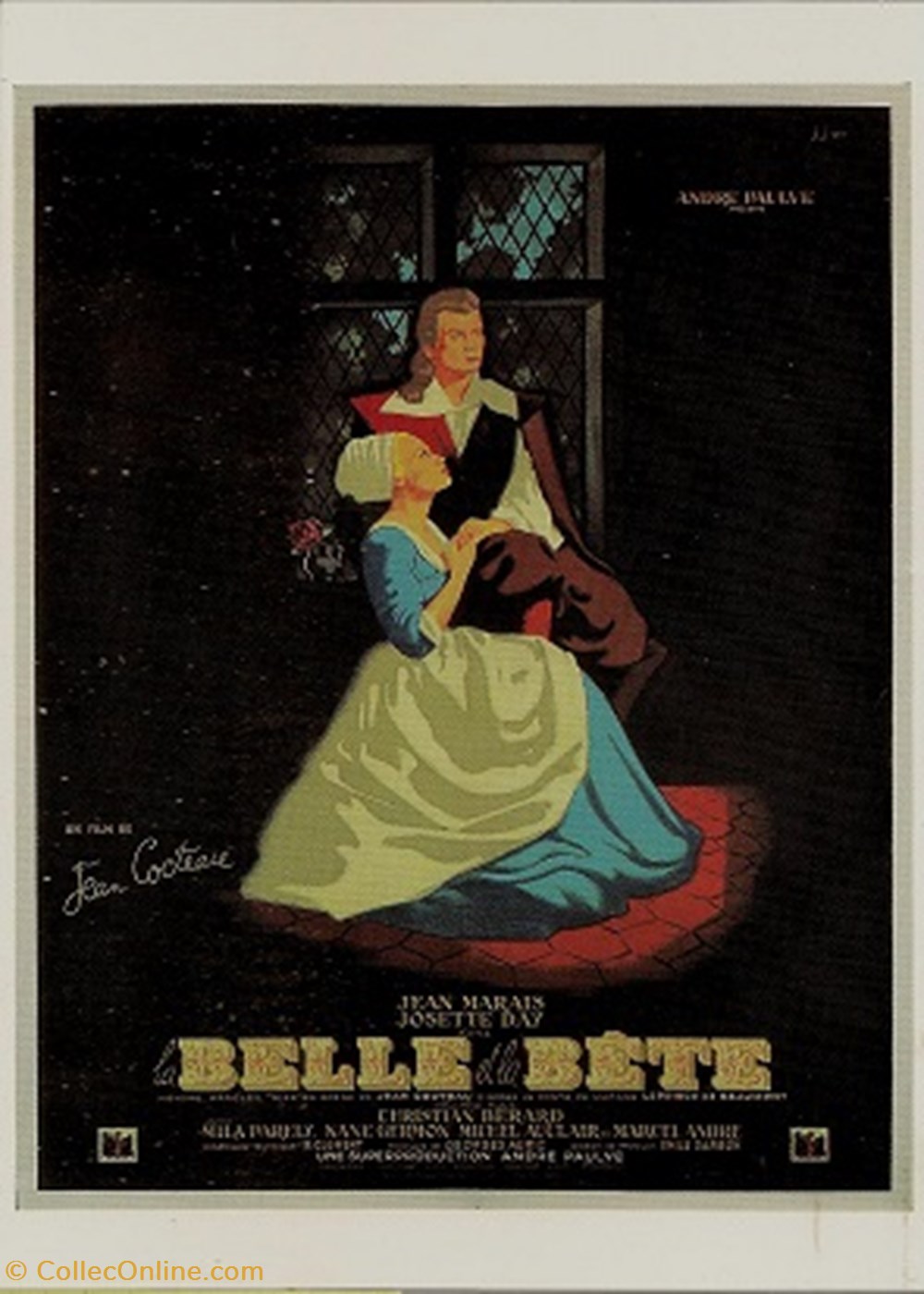 La belle et la bête cartes postales autres la belle et la bete