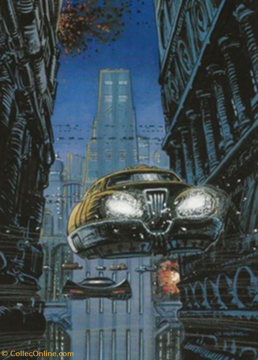 Valérian et Laureline cartes postales bande dessinee valerian et laureline