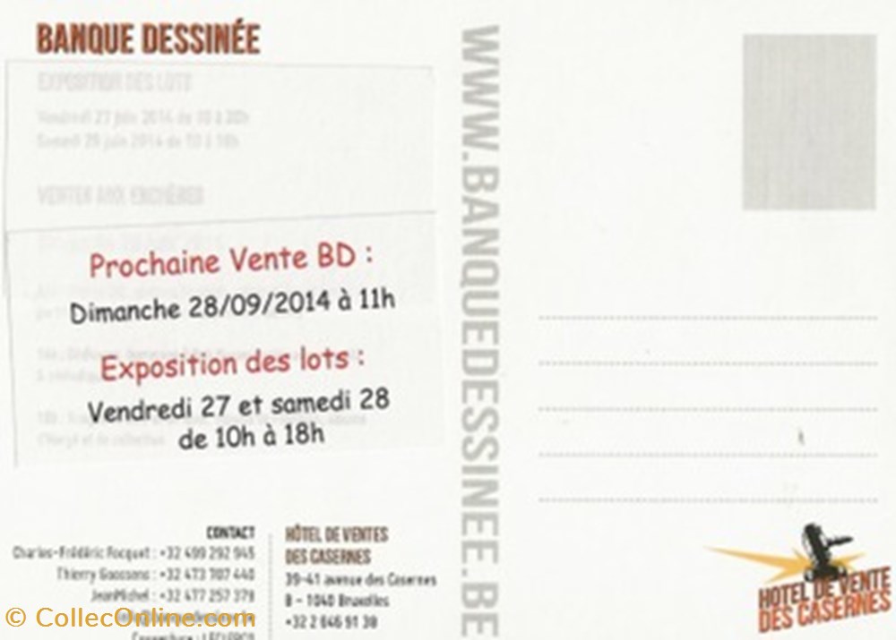 Banque Dessinée 36 cartes postales bande banque dessinee 36