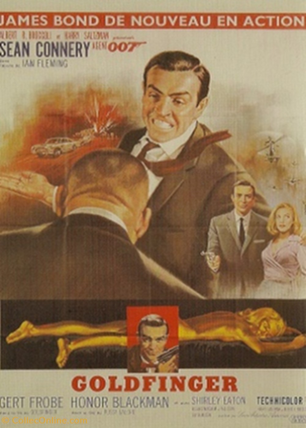 Goldfinger cartes postales autres goldfinger