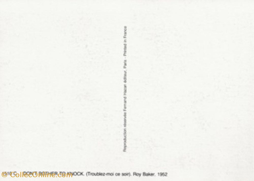 cartes postales autres don t bother to knock