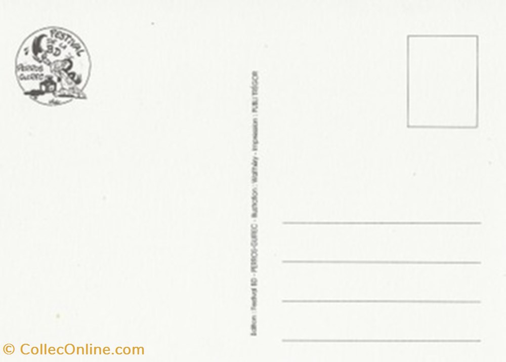 Perros-Guirrec (22) 2009 cartes postales bande dessinee perros guirrec 22 2009
