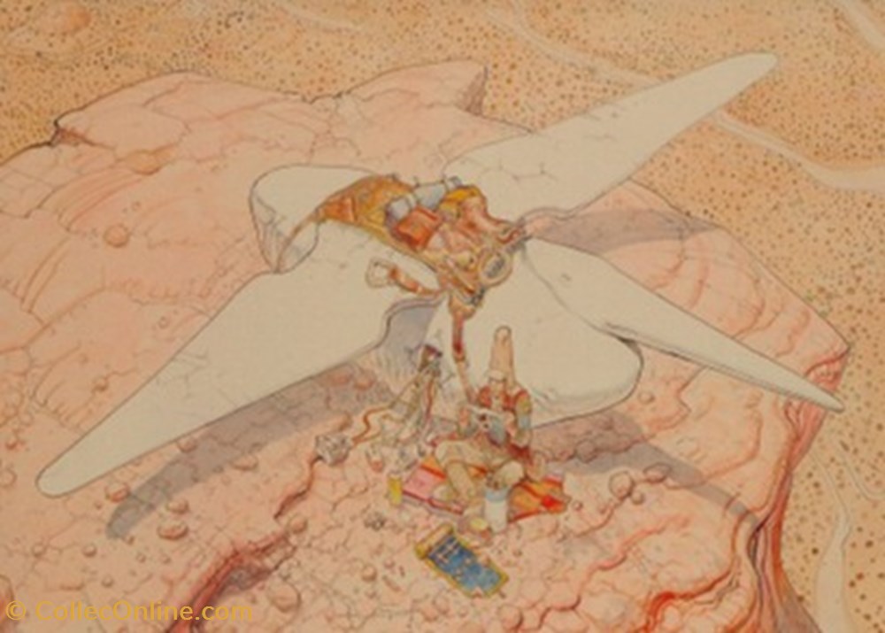 Arzak l'intemporel cartes postales bande dessinee arzak intemporel
