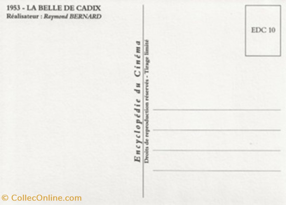 La belle de Cadix cartes postales autres la belle de cadix
