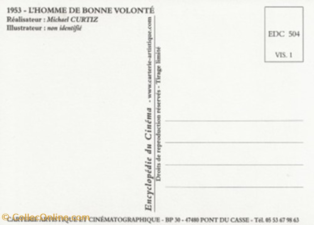 cartes postales autres l homme de bonne volonte
