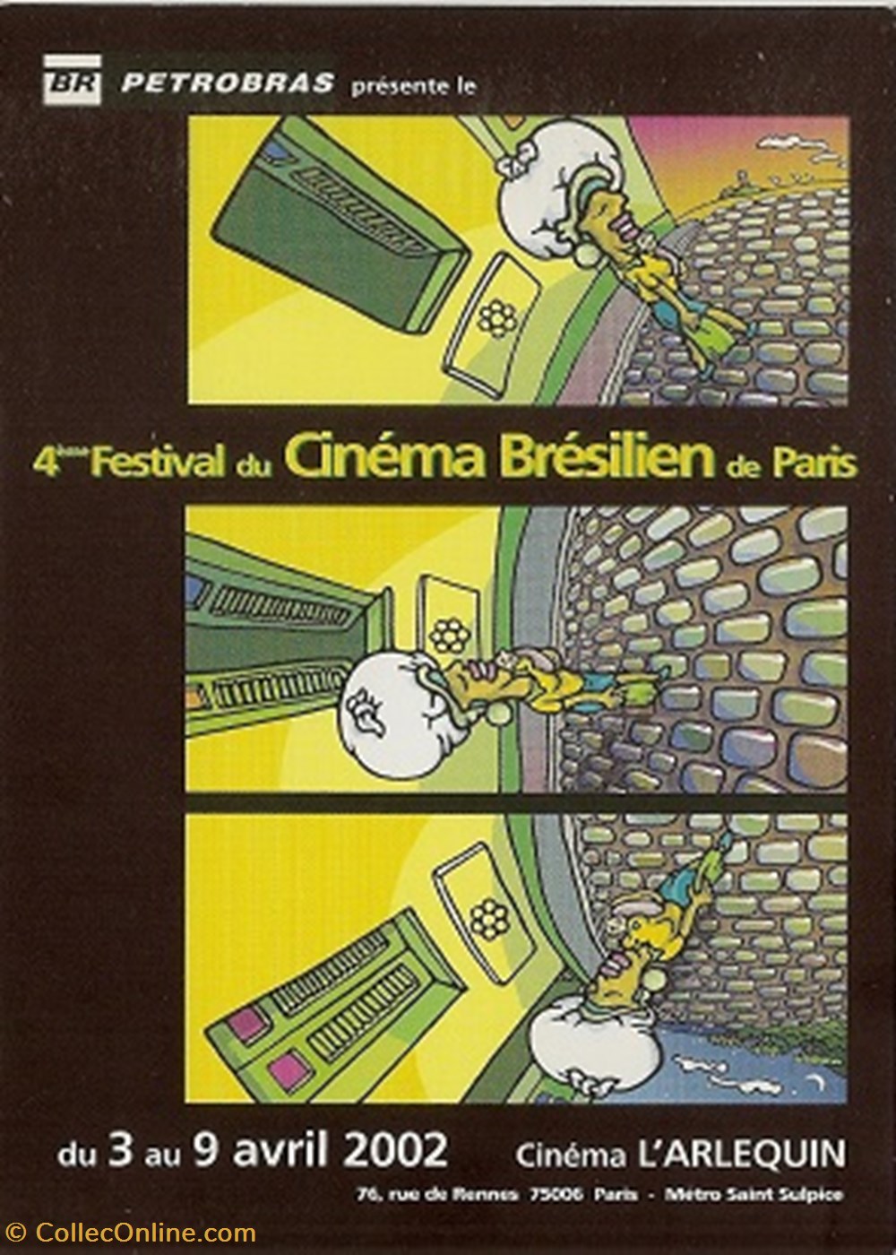 cartes postales autres paris festival du cinema bresilien 2002