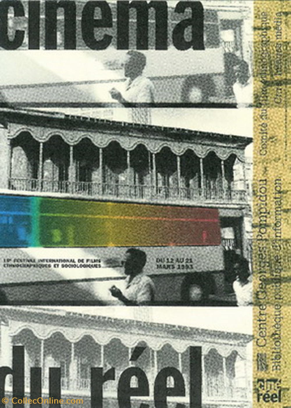 cartes postales autres paris festival cinema du reel 1993