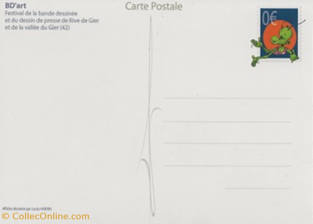 Rive de Gier (42) 2018 cartes postales bande dessinee rive de gier 42 2018