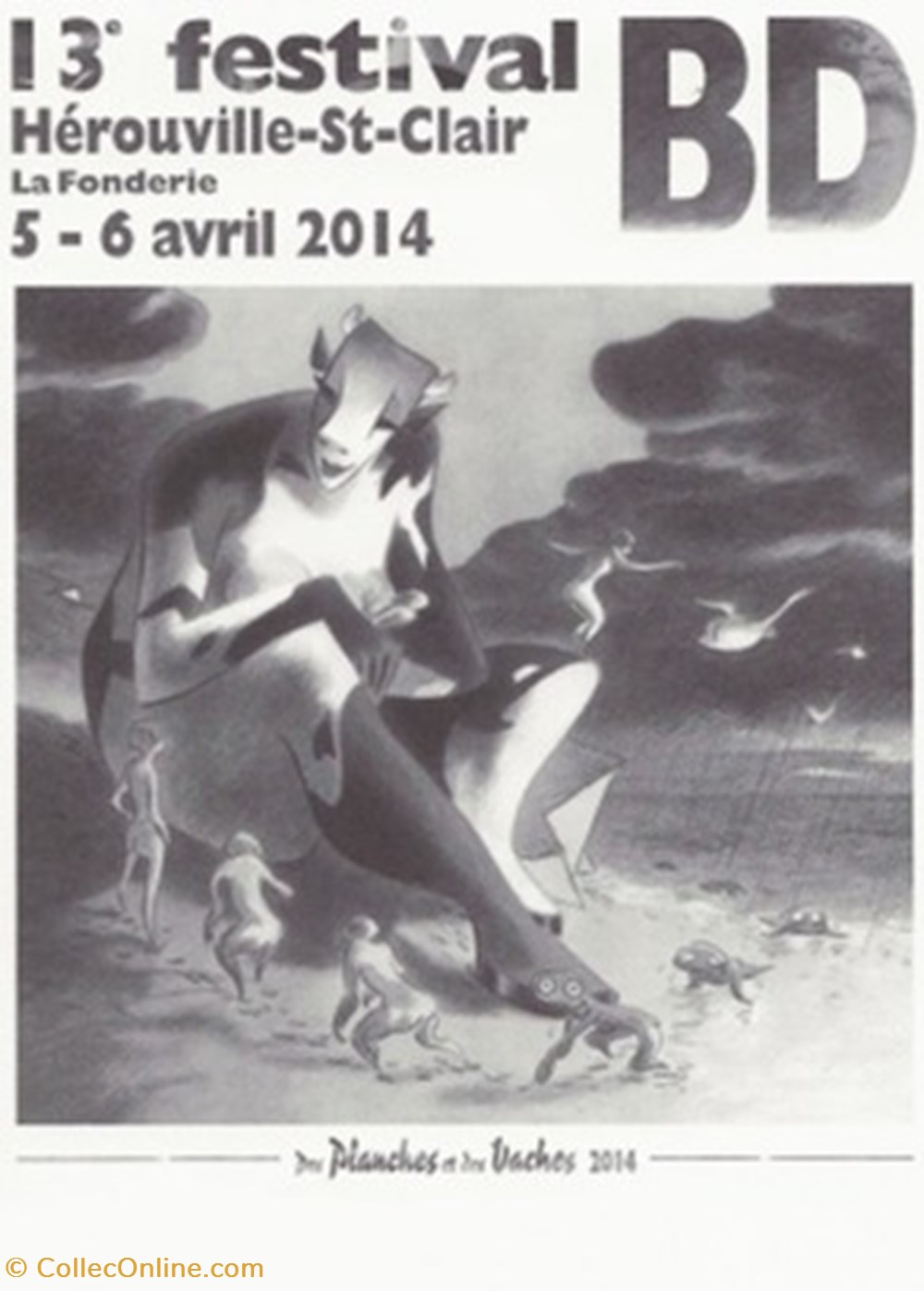 cartes postales bande dessinee herouville st clair 14 2014