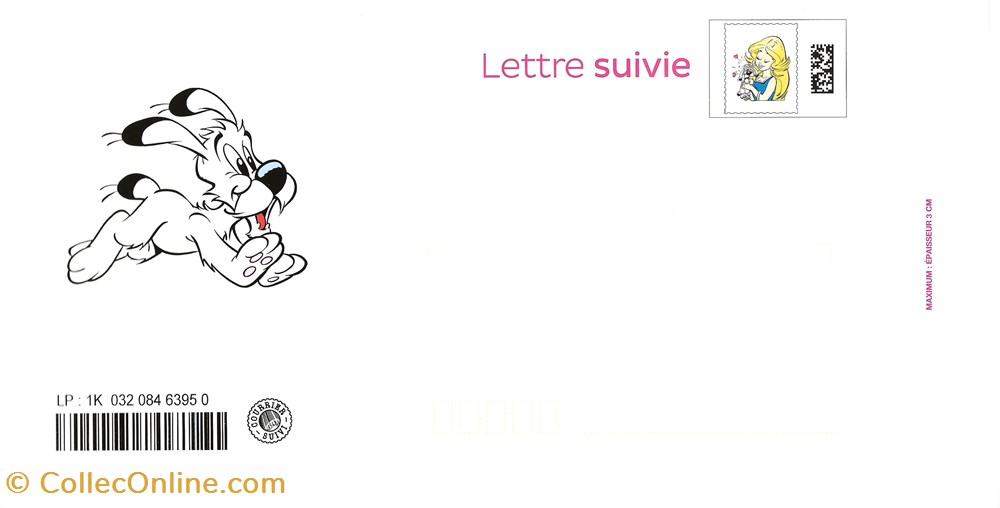 ZZZ lettre suivie cartonnée Astérix 2019 timbres zzz lettre suivie cartonnee asterix 2019