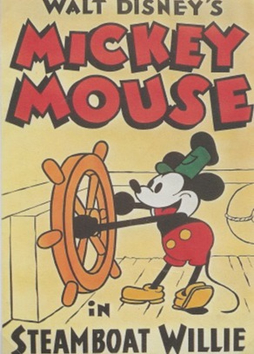 cartes postales autres steamboat willie