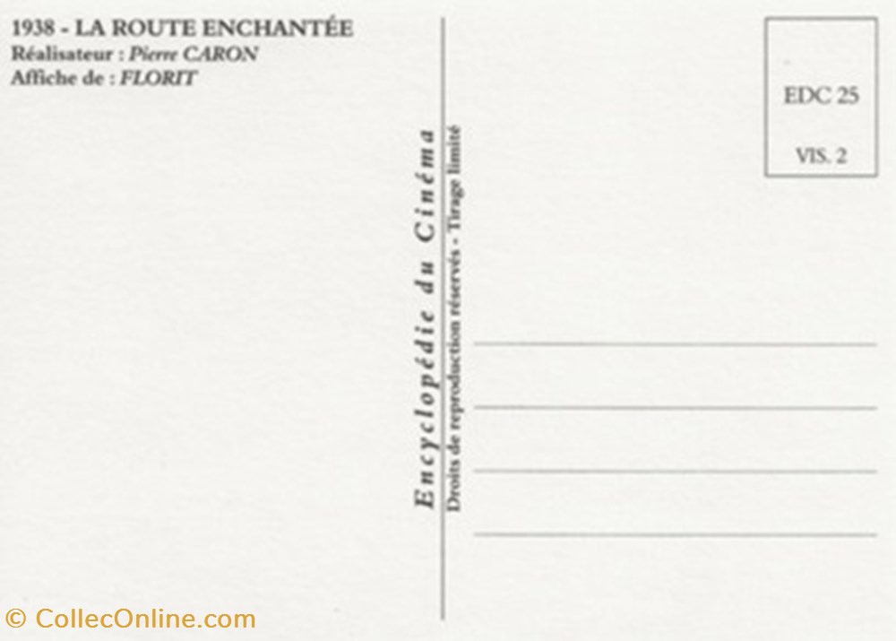 La route enchantée cartes postales autres la route enchantee