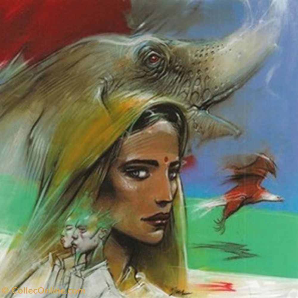 Enki Bilal cartes postales bande dessinee enki bilal