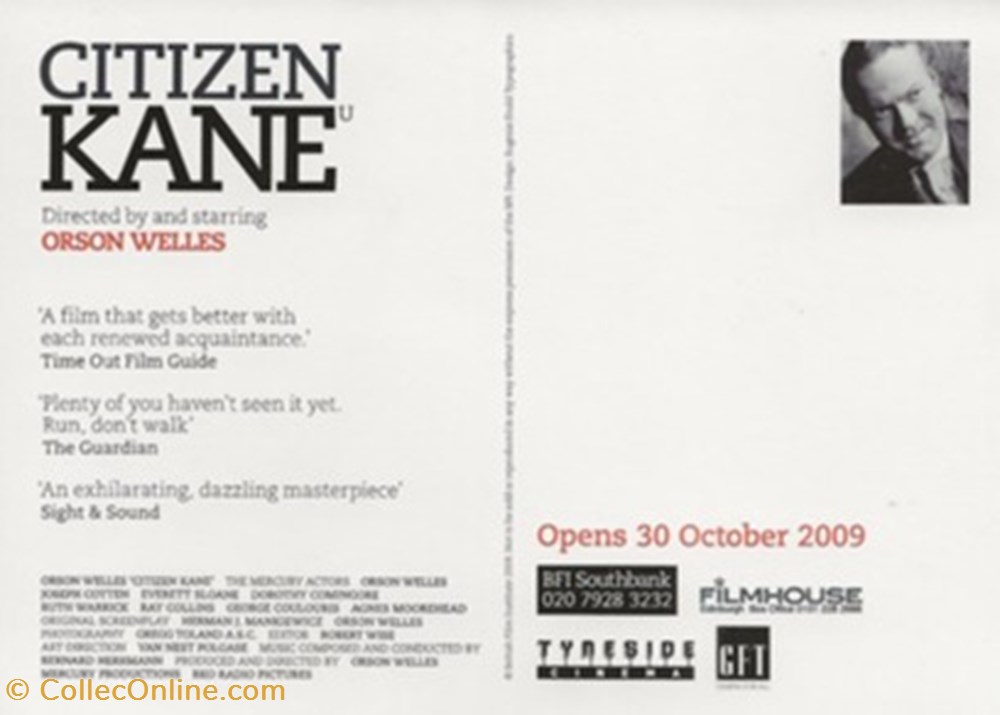 cartes postales autres citizen kane