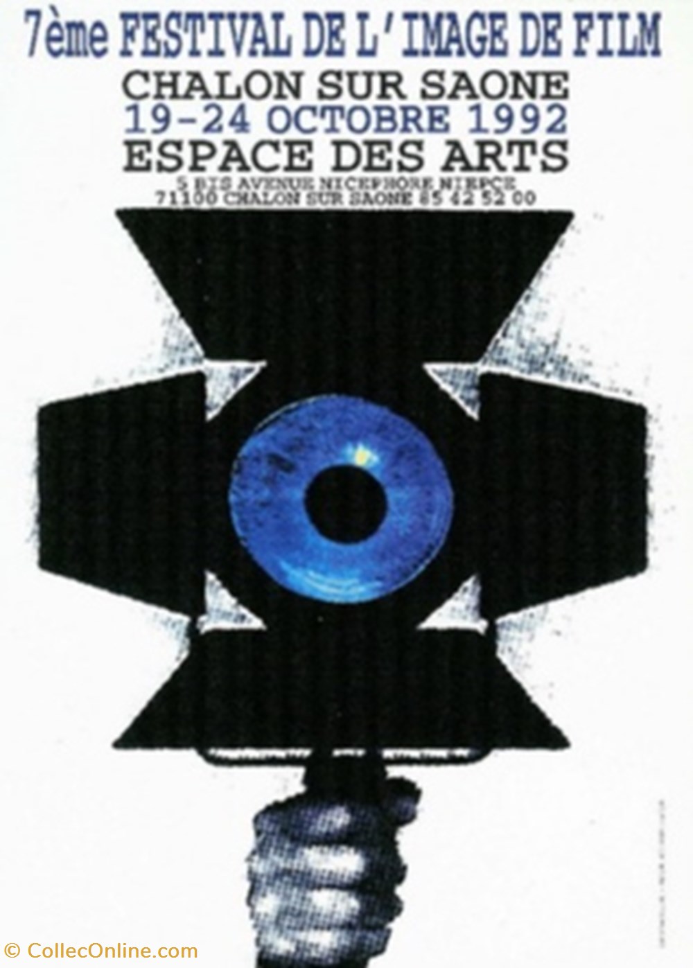 Chalon sur Saône Festival de l'image de film 1992 cartes postales autres chalon sur saone festival de image de film 1992
