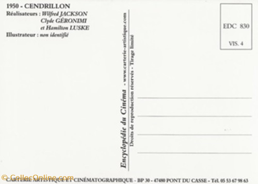 Cendrillon cartes postales autres cendrillon