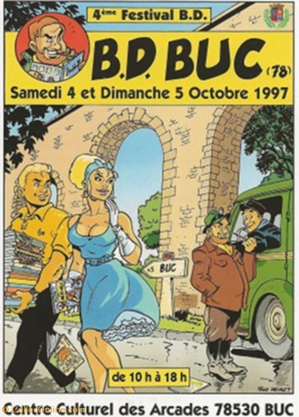 cartes postales bande dessinee buc 78 1997
