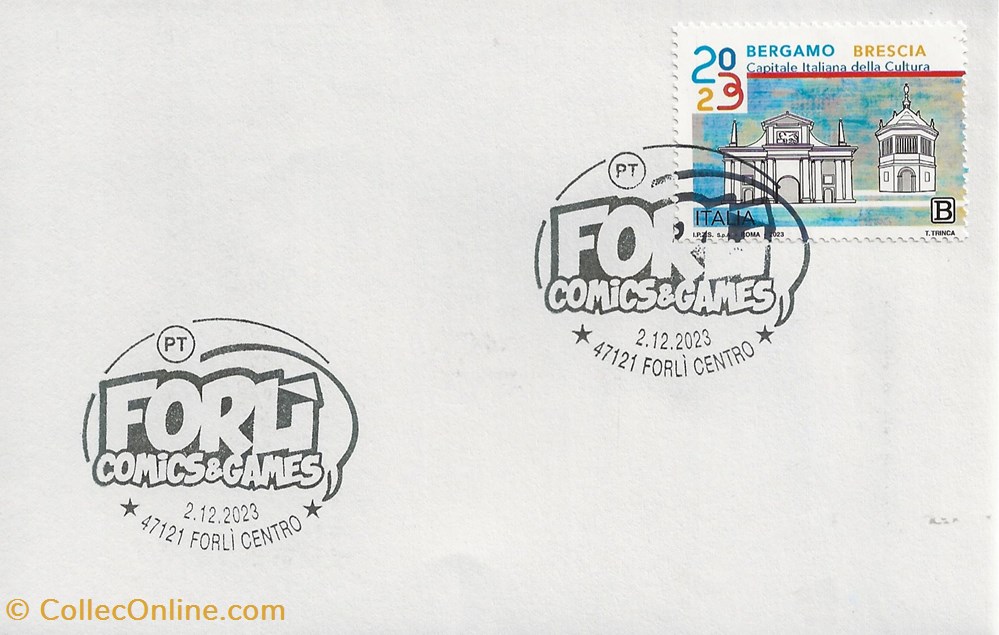 Forli (Italie) 2023 Forli comics & games timbres forli italie 2023 forli comics games