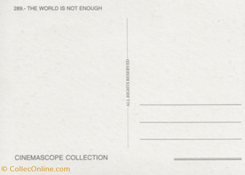 The world is not enough cartes postales autres the world is not enough