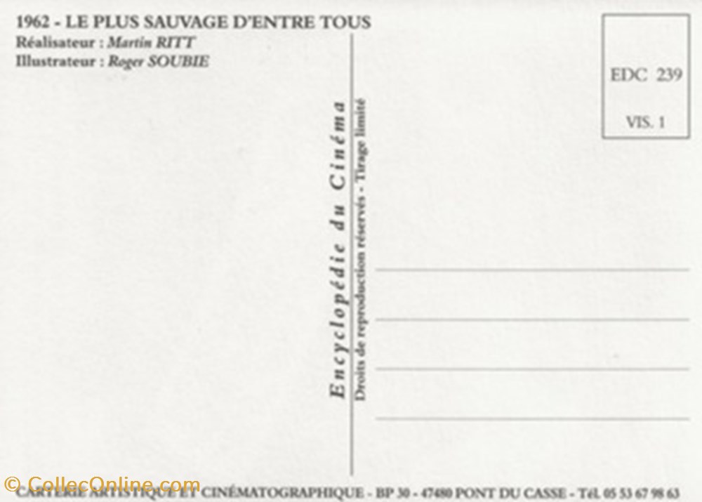 Le plus sauvage d'entre tous cartes postales autres le plus sauvage entre tous
