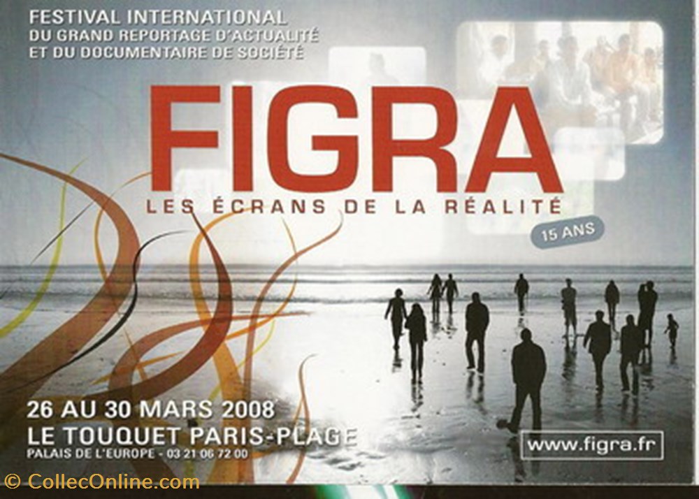 Le Touquet Festival figra 2008 cartes postales autres le touquet festival figra 2008