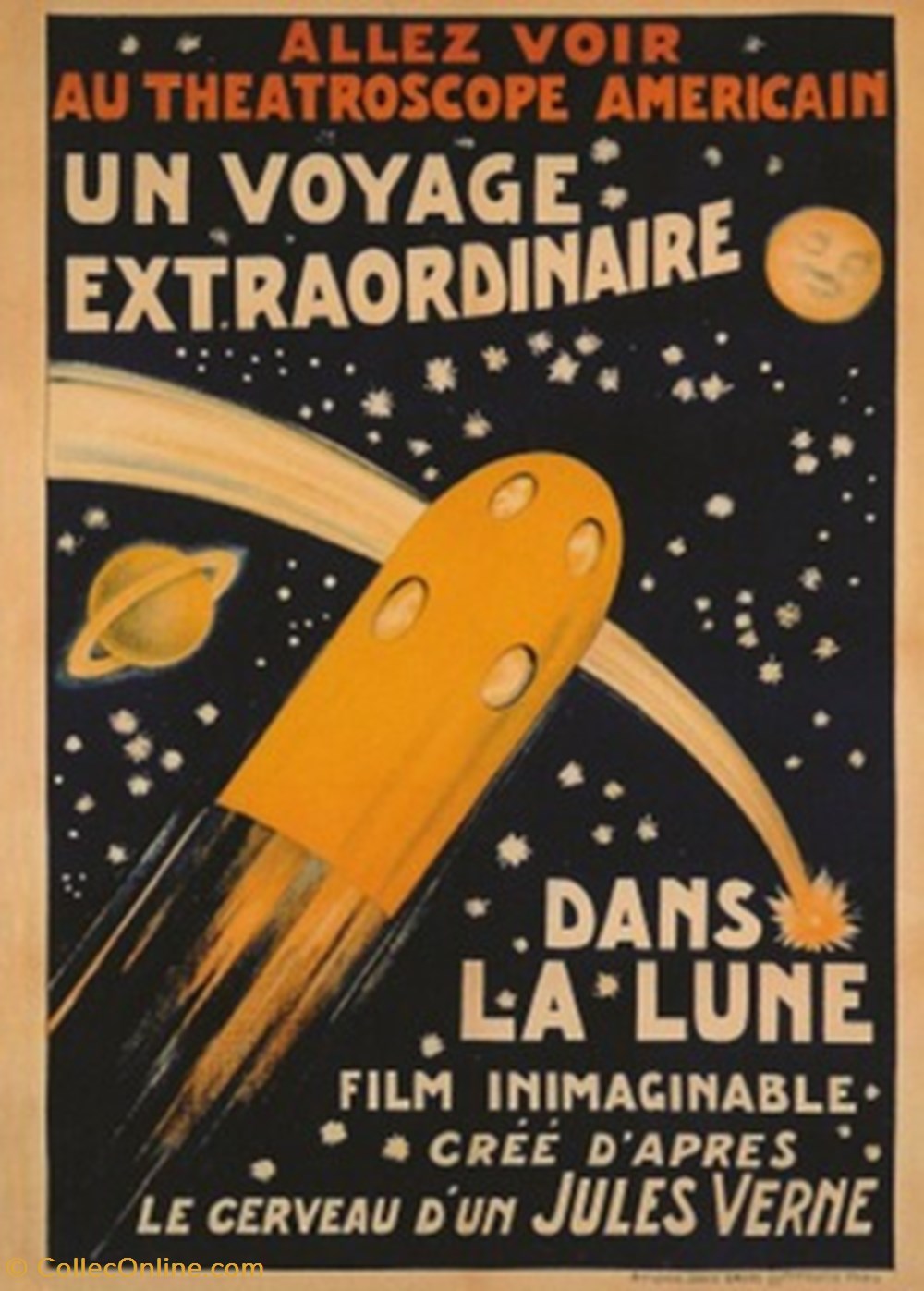 Un voyage extraordinaire dans la lune cartes postales autres un voyage extraordinaire dans la lune