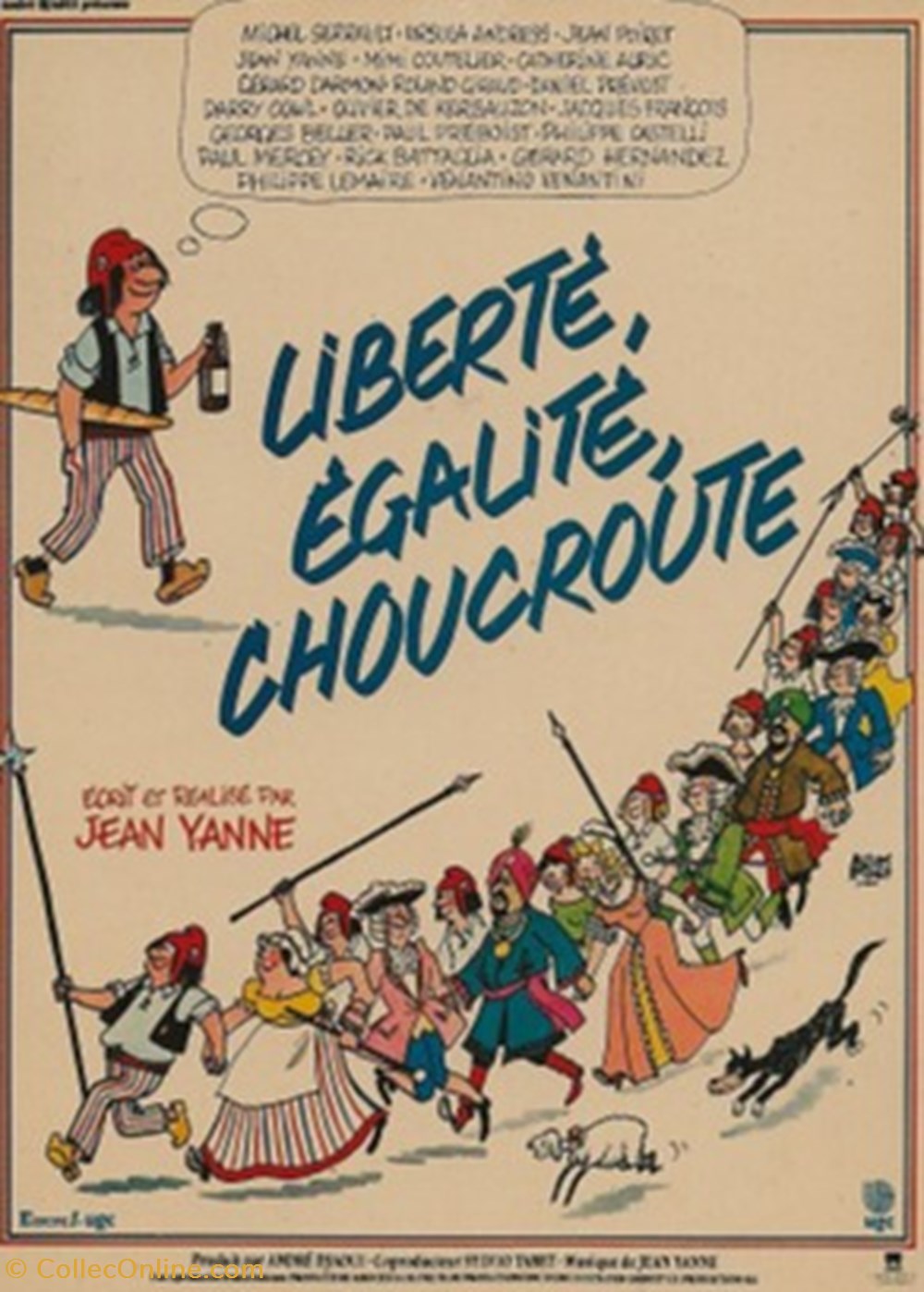 Liberté, égalité, choucroute cartes postales autres liberte egalite choucroute