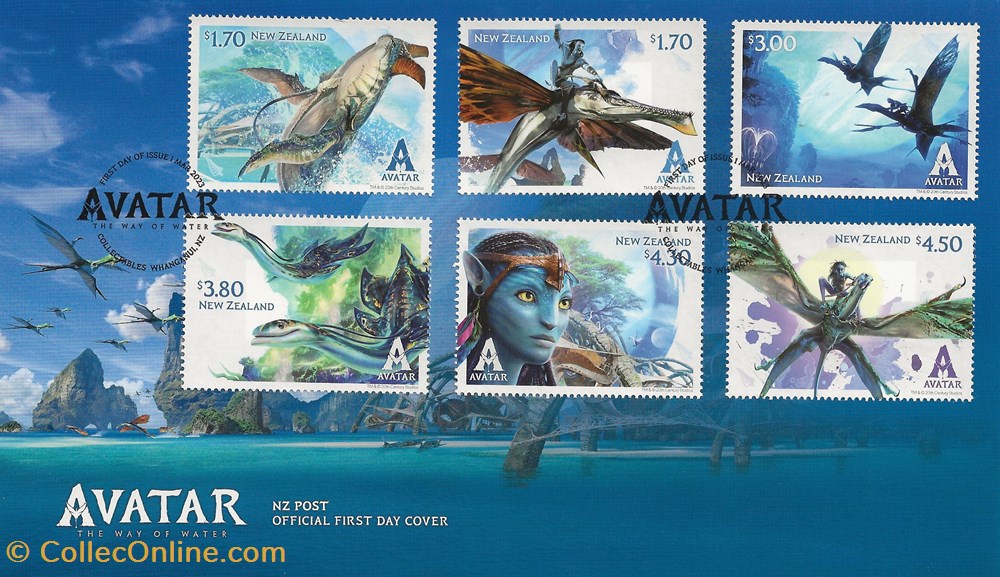 Wanganui (Nouvelle Zélande) 2023 - Avatar timbres wanganui nouvelle zelande 2023 avatar