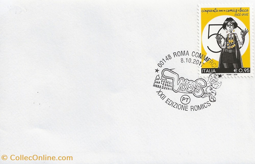 Roma (Italie) 2017 XXII Edizione romics timbres roma italie 2017 xxii edizione romics